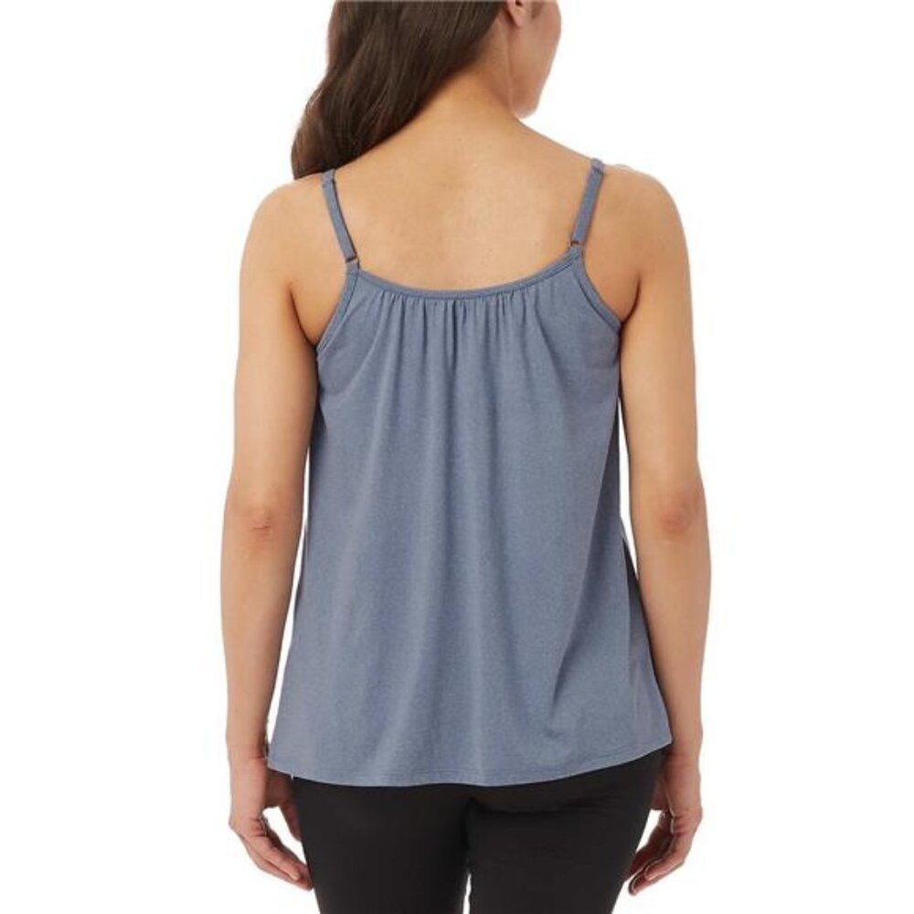 32 Degrees Womens Cool Bra Top, 2 Pack (Blue/Lavender, Medium) - Picture 4 of 4